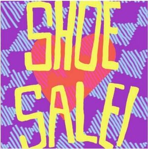 Colorful Shoe Sale Poster